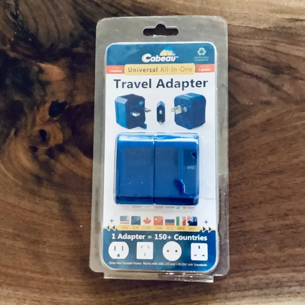 Cabeau 4-in-1 Universal Travel Adapter Plug